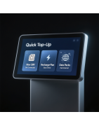 کیوسک های فروش سیم کارت و شارژ تلفن همراه